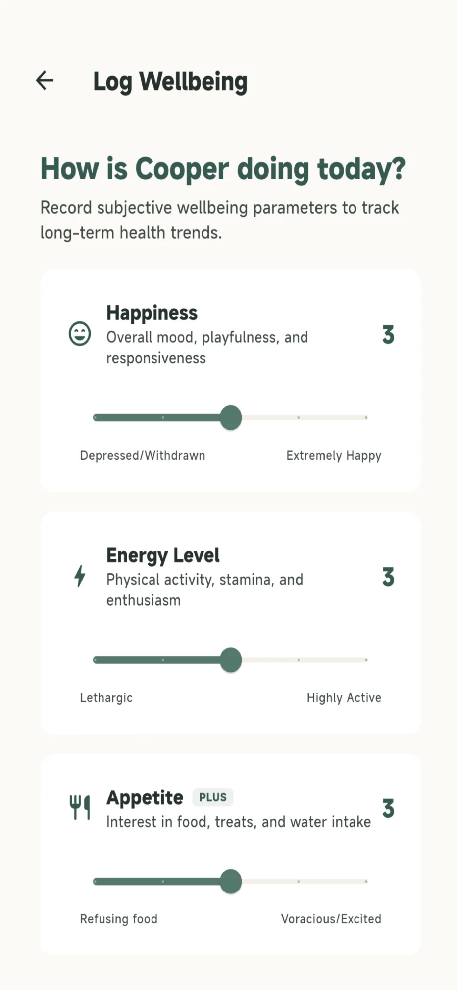 Daily Check-In (Light Mode)